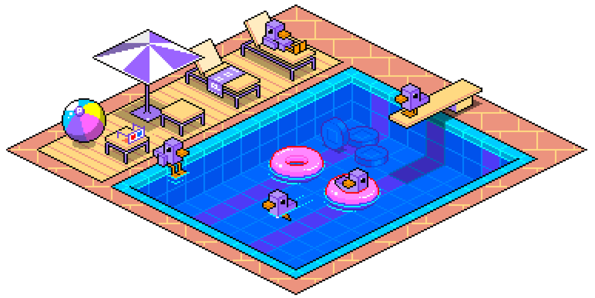 Large-Pool-Party-Object